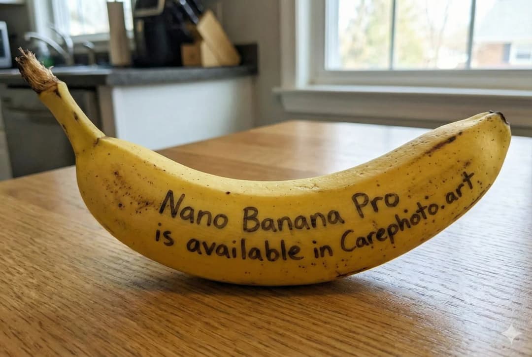 Nano Banana Pro Is Live in CarePhoto: 4K, Multi-Image & Studio-Level Control for Everyone