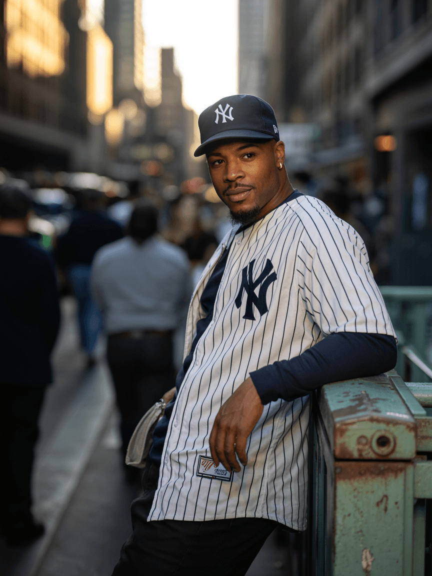 Group of AI-generated baseball players celebrating a big win.