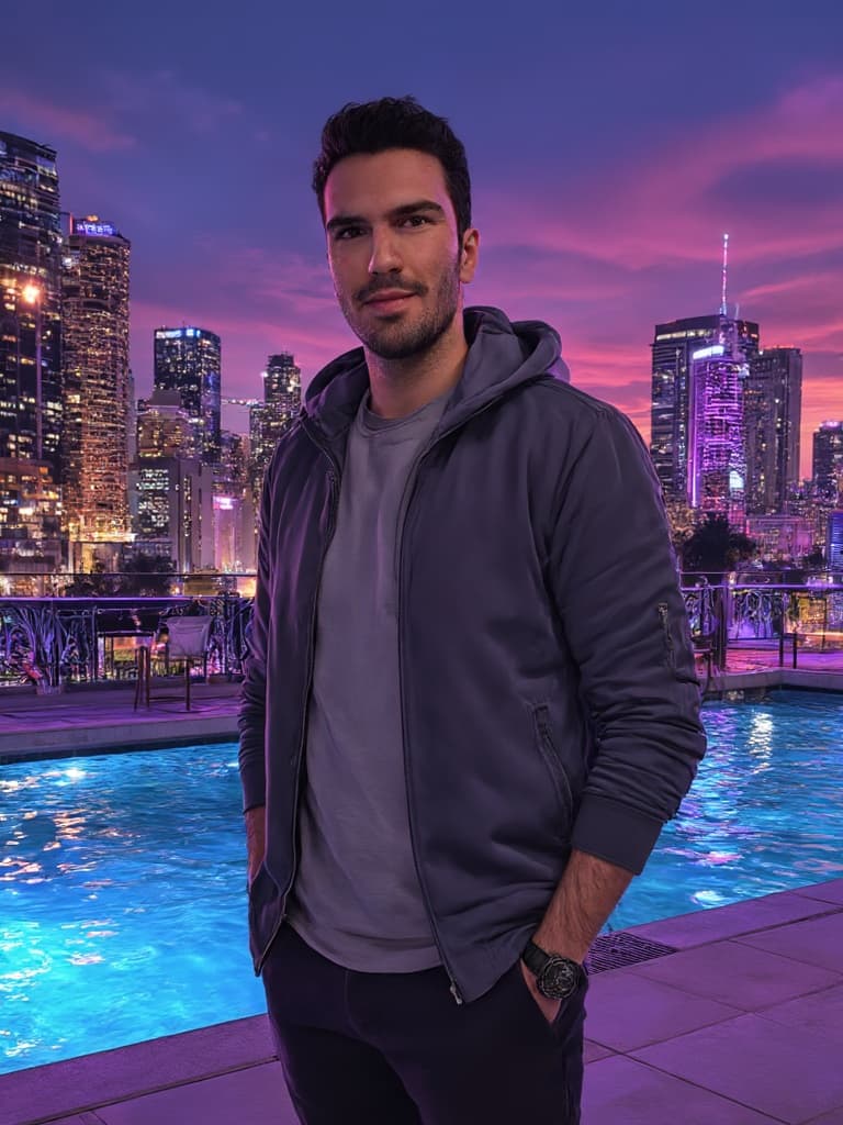 AI-generated GTA game cover art