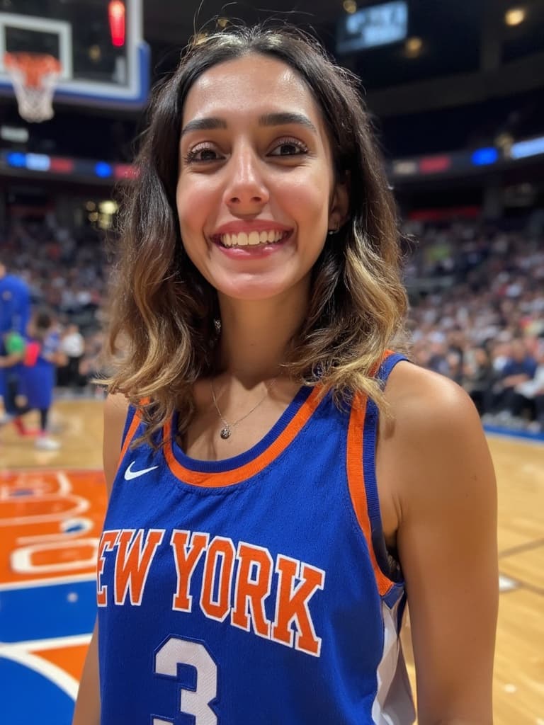 AI-generated nba - Become a professional basketball player with authentic NBA styling and uniforms.