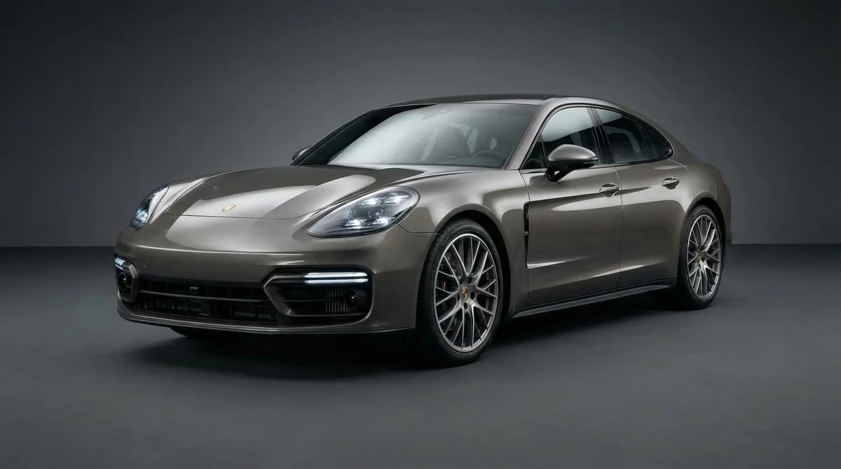 Porsche Panamera - Dark Grey – AI photo prompt example