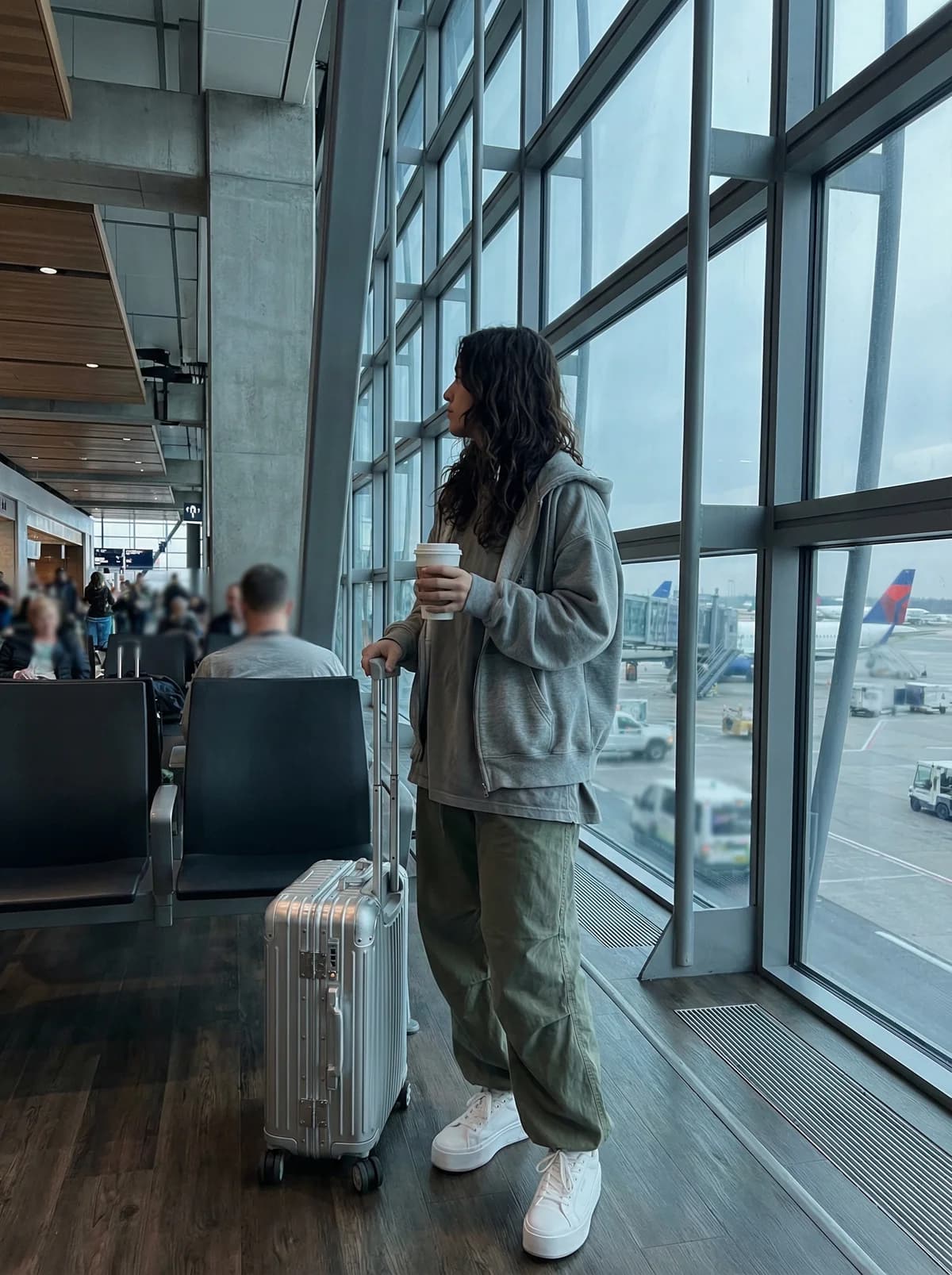 Airport Lounge - Travel Style – AI photo prompt example