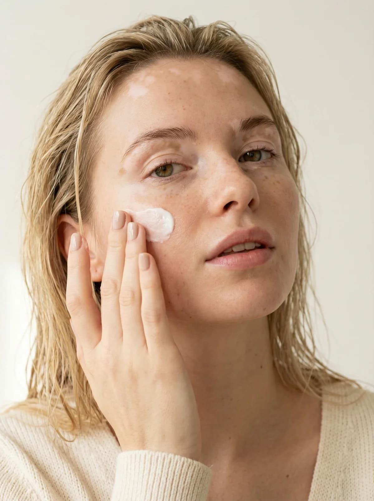 Beauty Cream - Vitiligo – AI photo prompt example