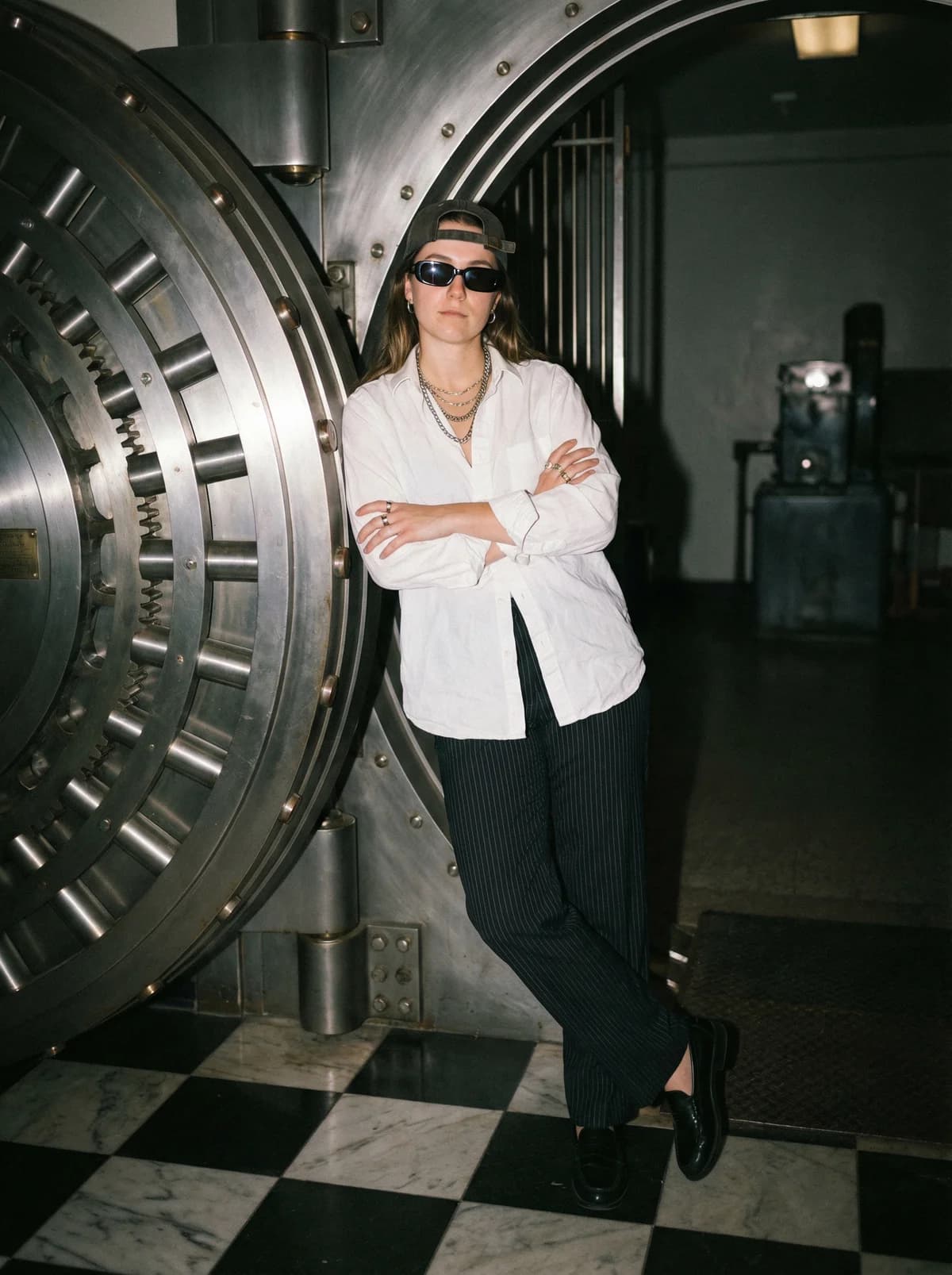 Vault Door - Streetwear Flash – AI photo prompt example