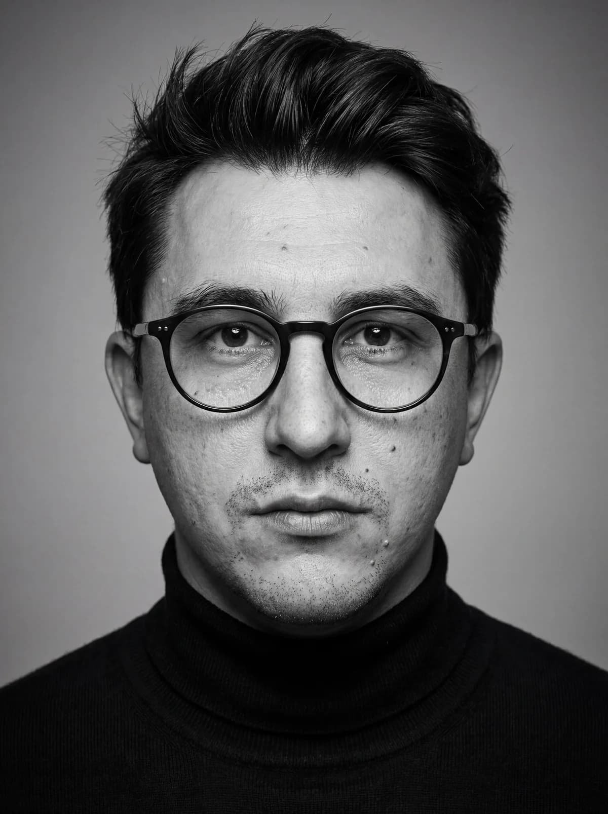 Hyper-Realistic Editorial Portrait – AI photo prompt example