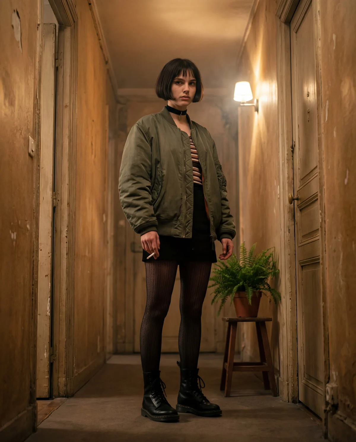 90s Urban Drama - Mathilda Poster – AI photo prompt example