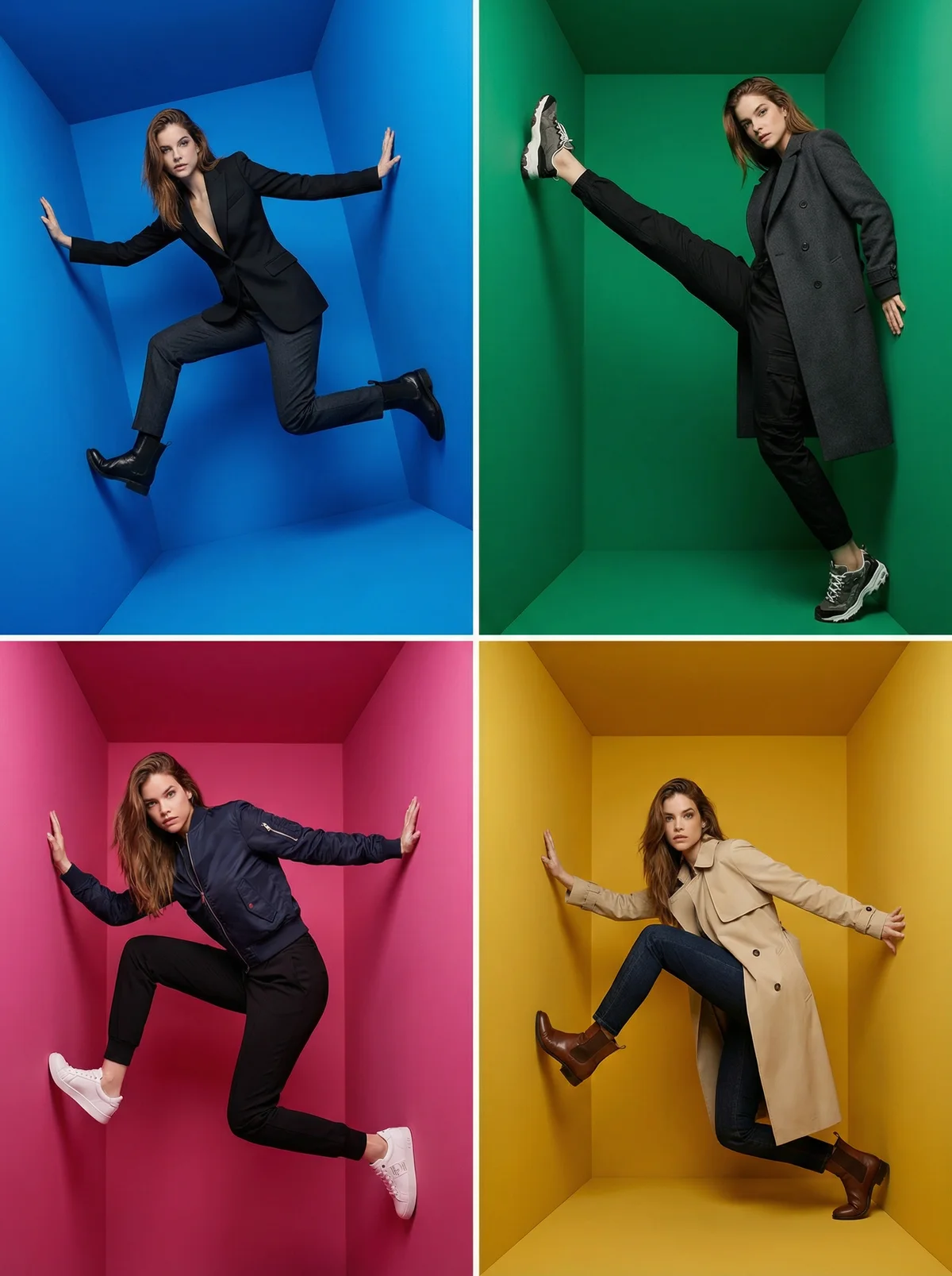 Color Box - Editorial Fashion II – AI photo prompt example