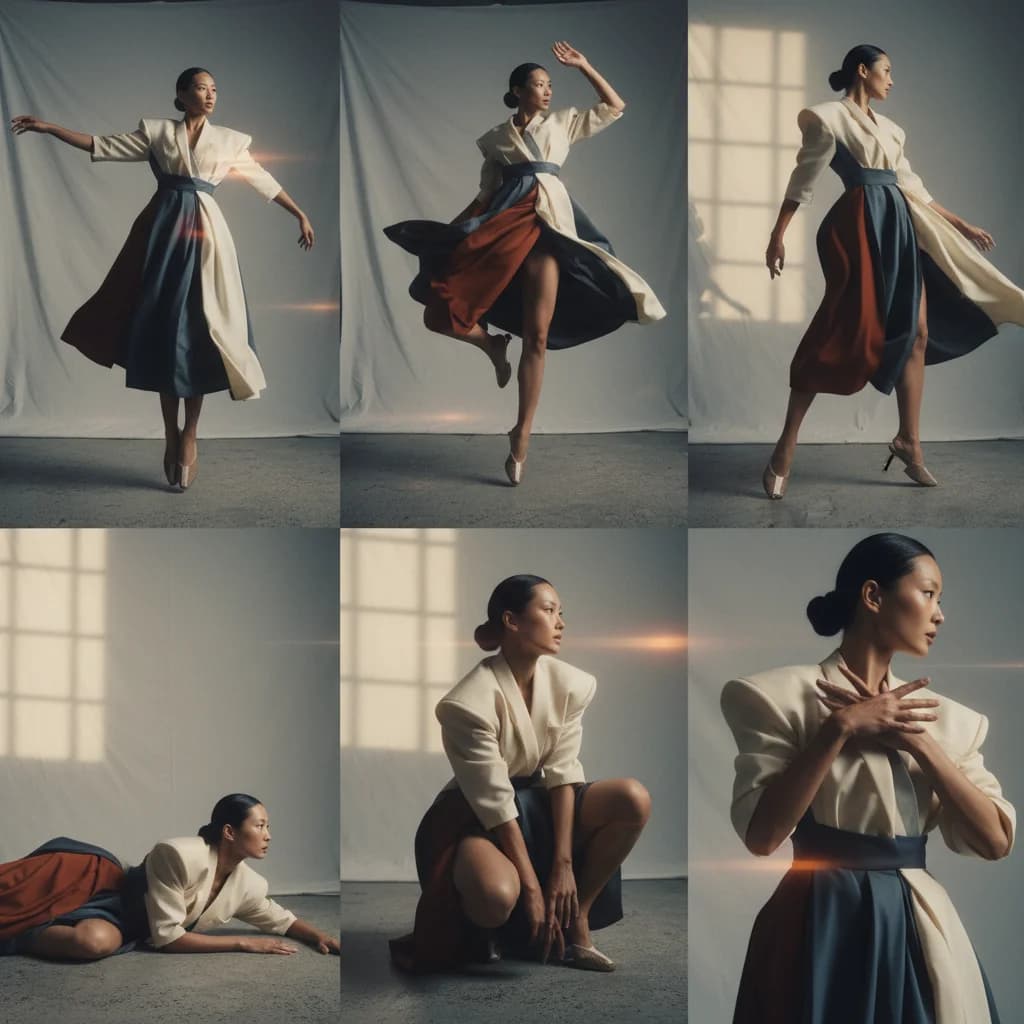 African Man - Streetwear Back View 2 – AI photo prompt example