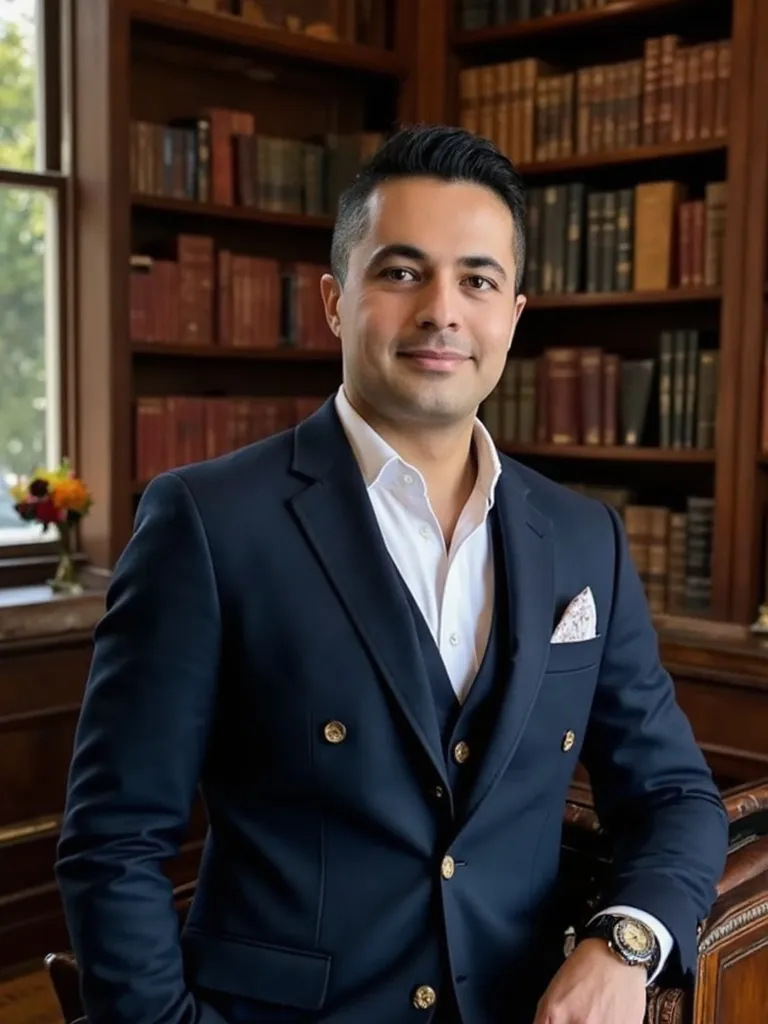 AI-created professional casual dating photo for Hinge and dating app success