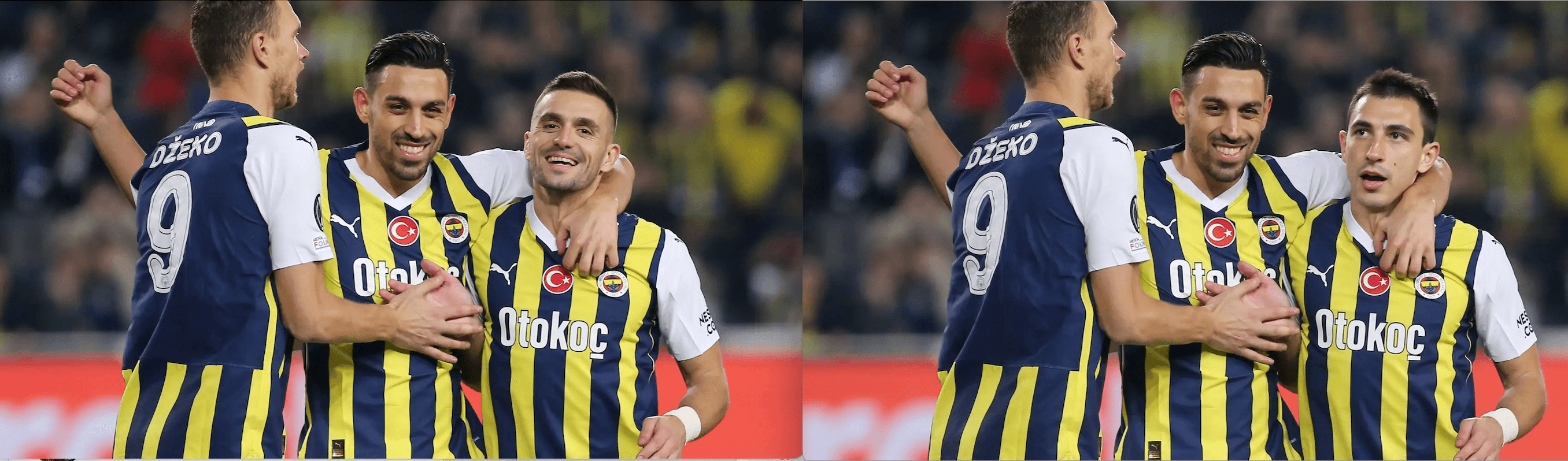 AI face transfer example