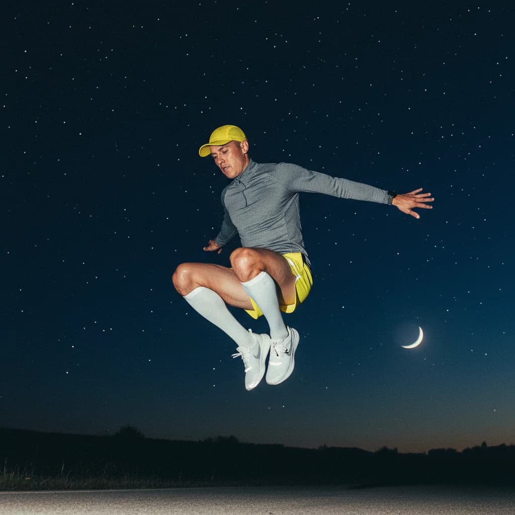 Athletic Jump - Kodak Gold