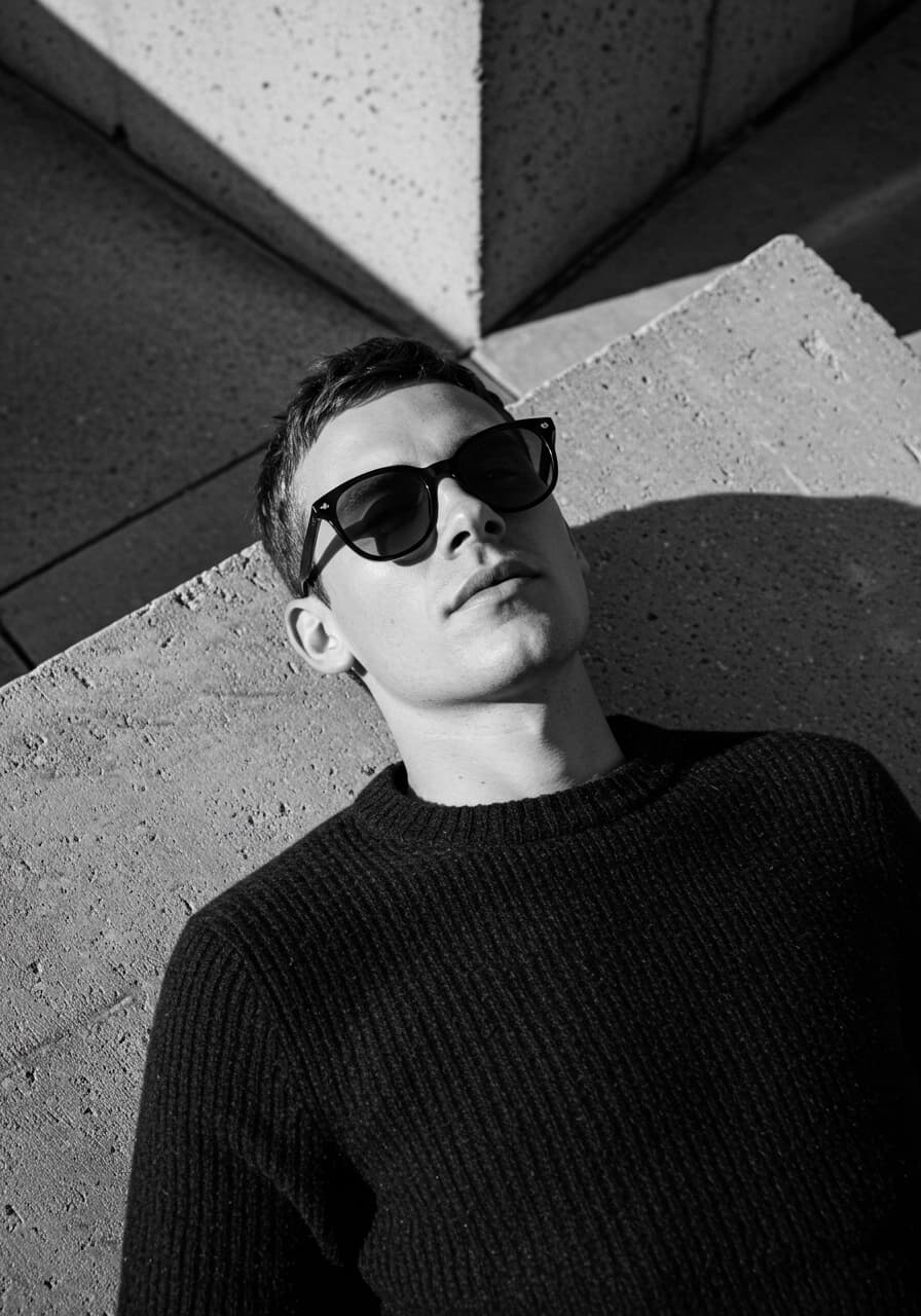 Brutalist B&W - Urban Grid