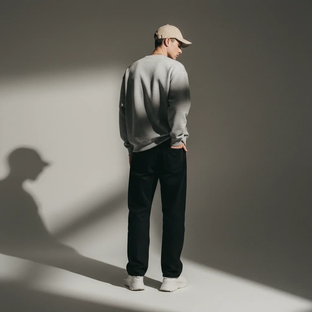 Streetwear Editorial - Back View