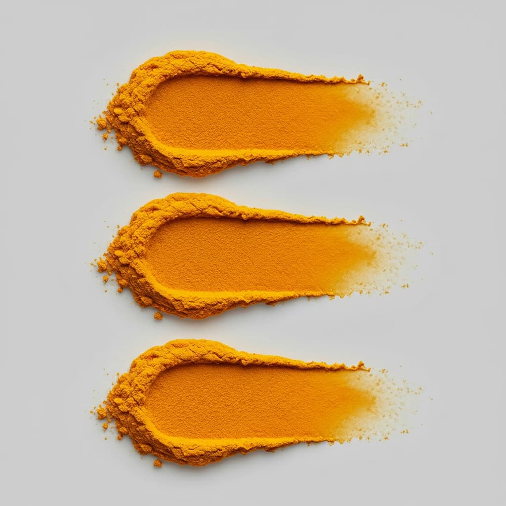 Curcumin Powder Samples