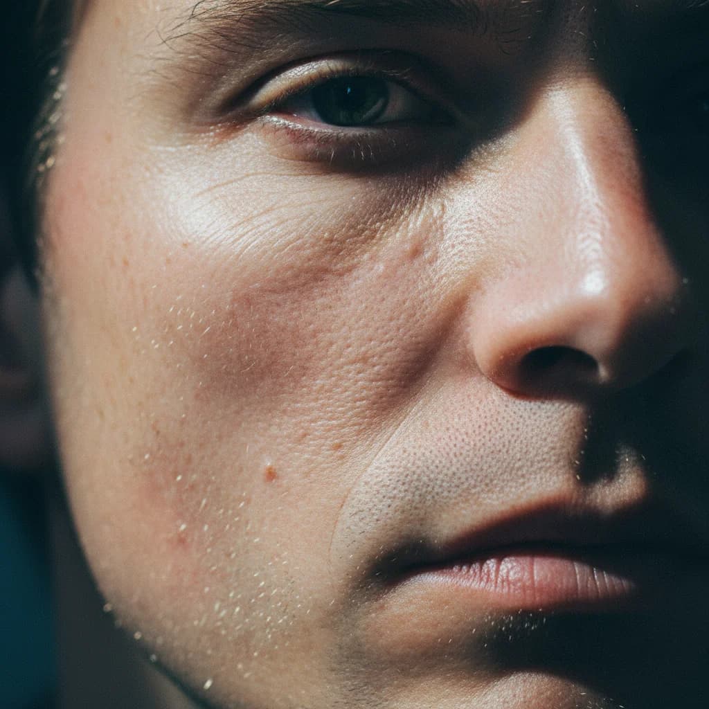 Hyperrealistic Skin Close-up
