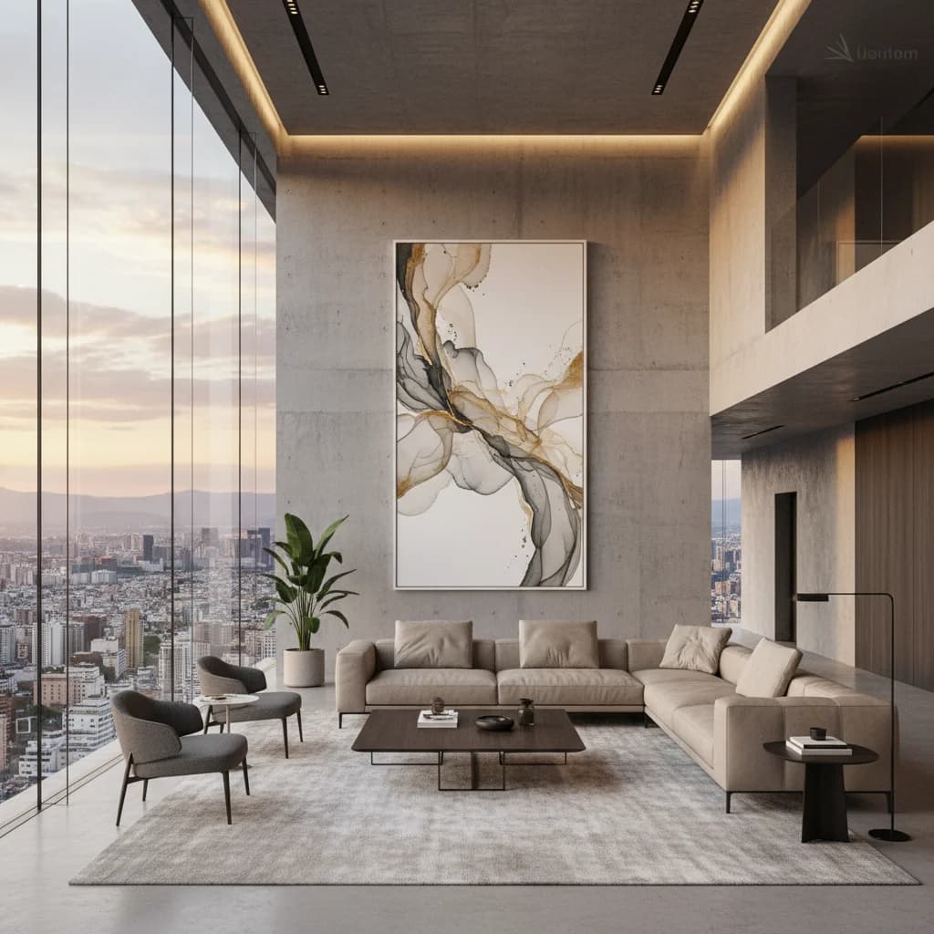 Luxury Villa - Portrait Frame