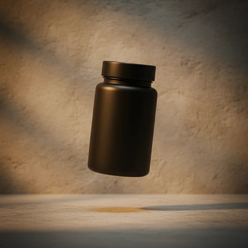 Floating Supplement Bottle