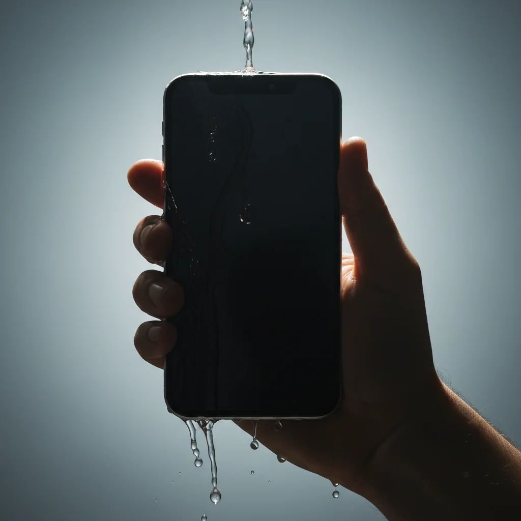 Smartphone Water Mockup