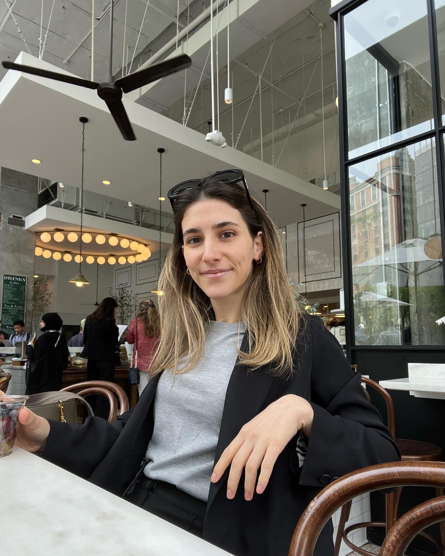 Casual photo before AI corporate headshot editor transformation