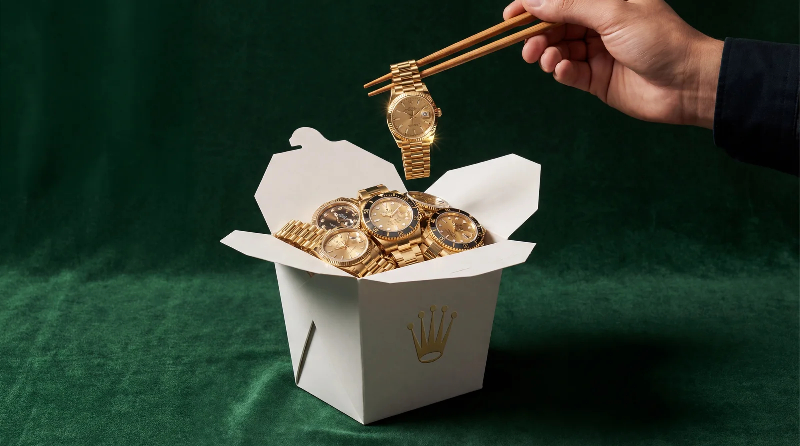 AI product photography example - creative luxury product shot with 4K quality
